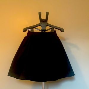 Reiss - Full, black, mini skirt